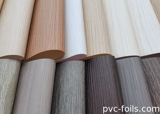 Supermatte Holz Textur PVC Dekorationsfilm für WPC-Panel und Profilverpackung