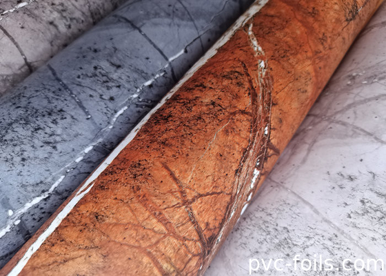 Abnehmbare selbstklebende wasserdichte PVC-Folien für Arbeitsplatten und Möbeldekoration