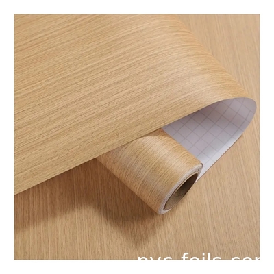 Stofffarbe Neues Holzkorn PVC Dekorationsfilm Tapete Holzfolie