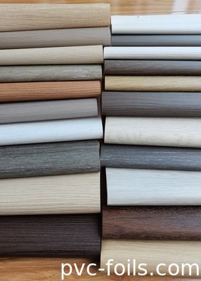 3D-Digitaldruck Holzkorn PVC-Dekorationsfilm für Innenmöbel Oberflächendekoration