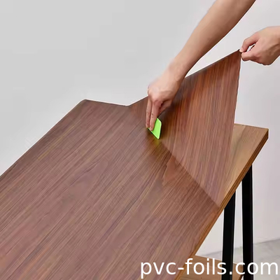 Anpassbares selbstklebendes digitales Druckmaterial aus PVC-Dekorationsfilm für Küchenarbeitsplatten