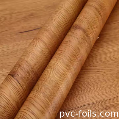 Supermatte Holzkorn-PVC-Folien für WPC-Wandplatten