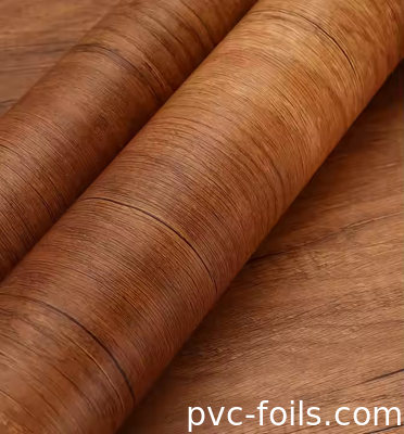 Supermatte Holzkorn-PVC-Folien für WPC-Wandplatten
