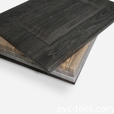 Supermatte Holzkorn-PVC-Membranfolie für Türen und Schränke