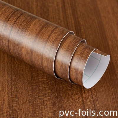 1.22x50M Bestseller Embossed Holz PVC Tapete Dekorative Selbstklebfilm für die Wohnkultur