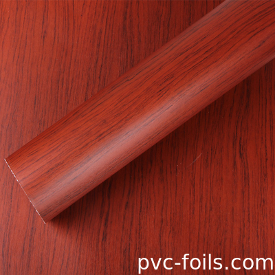 Niedriges MOQ Fabrikpreis Selbstklebende Tapeten Möbel Aufkleber Vinyl Holz Getreide PVC Film zum Verkauf