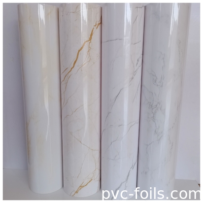 Home Dekorative Wasserdichte PVC Marmorfolie Selbstklebstoff Aufkleber Tapeten Kontaktpapier Für Küchenarbeitsplatte
