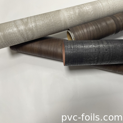 0.14mm Langlebige PVC Holz Textur Aufstrichen Film wasserdicht Dekoratives Laminationsblech Für Möbel Wohnkultur