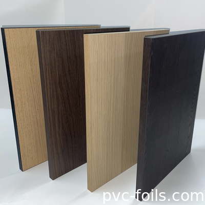 0.3mm Tiefe Emboss PVC Dekorationsfilm Holzkorn PVC Membranfolie für Möbel Schranktüren