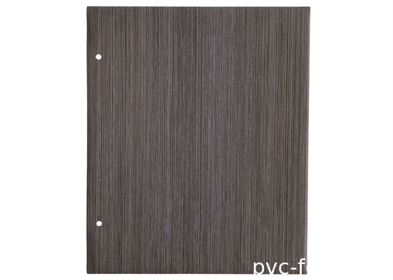 Dunkle Holzkornlaminate PVC-Folien Membran für MDF Schranktür Vakuumpresse