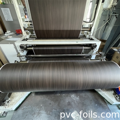 Selbstklebende schwarze Holzeffekt PVC-Dekorationsfolie zur Möbelrenovierung