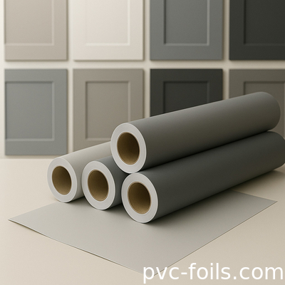 Soft Touch Super Matte Solid Color PVC-Laminationsfilm für Möbel und Türen