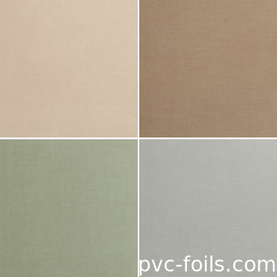 Gewebe Textur Feste Farbe PVC Textur Selbstklebstoff Wandbeschichtung Für Innenwanddekoration