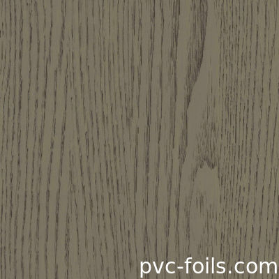 Dunkle Holzgetreide selbstklebende PVC-Vinly-Film für die Dekoration von Hotels