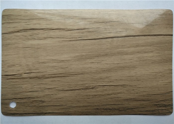 Innendekorativer Film pVCs für Küchen-Badezimmer-Holz 0.3mm