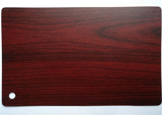 Matte Pvc Wood Grain Surface-Vinylrolle klebend für geformten MDF