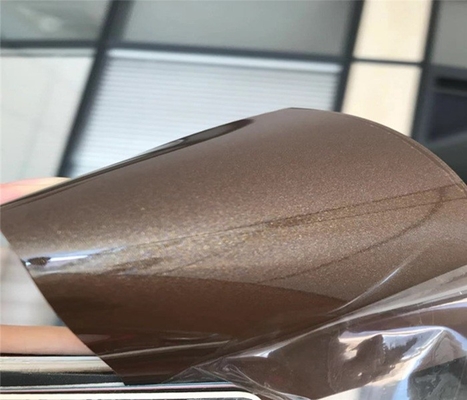 Massivfarbige weiße hochglänzende PVC-Laminatfolie für Schränke im Innenbereich