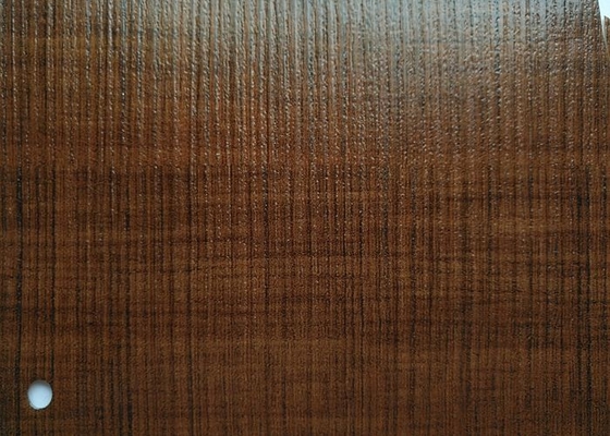 Folien-Gewebe-Beschaffenheits-Holz-Farbe 800mm Breite PVCs dekorative