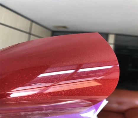 0.6mm metallisierter PVC-Film für Kabinett-Abdeckungs-Hochglanz-Körper