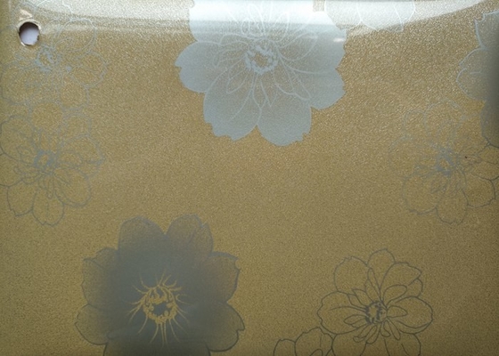 Blume druckte selbstklebenden Küchenschrank PVC-Film-0.15mm 0.2mm