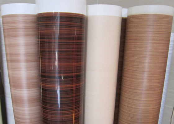 Holzprägte PVC-Möbelfolie zur Dekoration von Partikelplatten 0,15-0,30 mm
