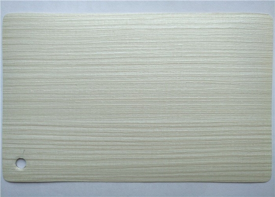 Hölzernes Membran-Folien-Film-Lamellieren Korn-PVCs 3d weiß