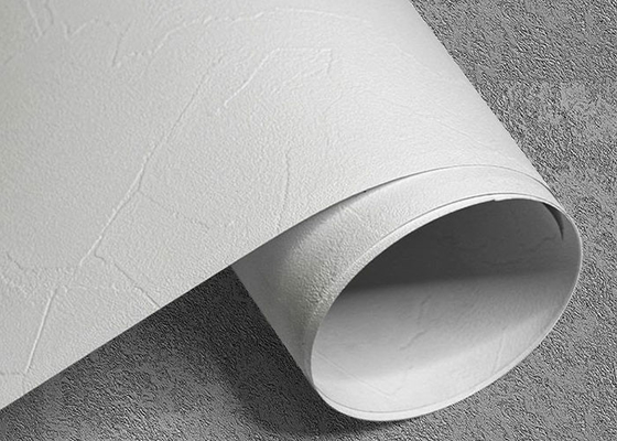 Prägeartige selbstklebende Folie PVCs für Möbel-Membran gepressten weißen Lech