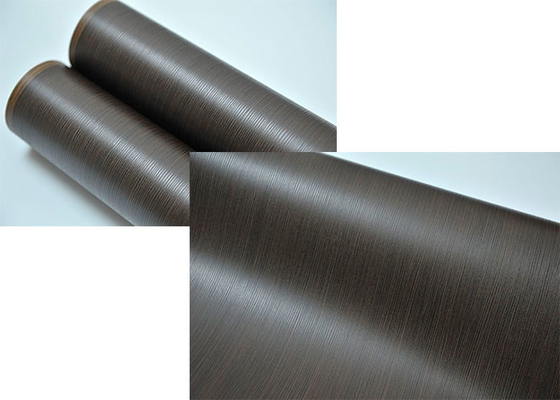 Foshan Custom Holzkorn PVC-Dekorationsfolie für Membrantüren