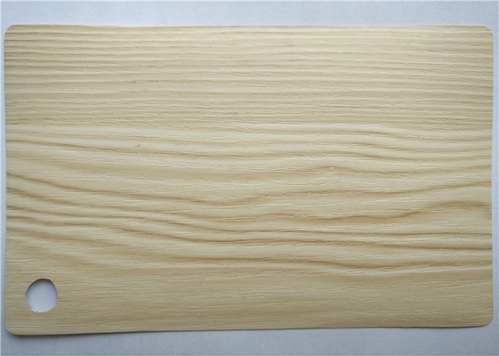 8 Mil Wood Grain Pvc Film Dekor für Möbel-Brett