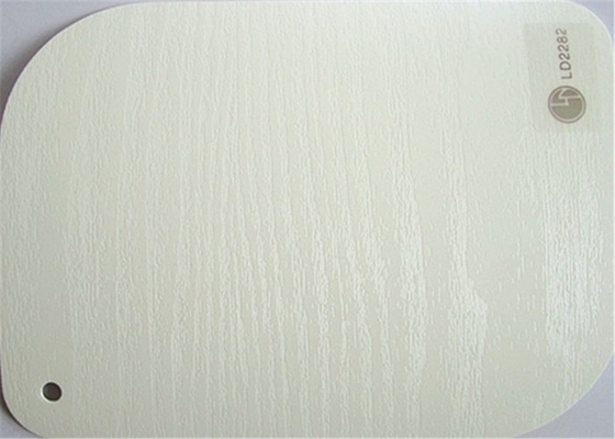 Fassaden Mdf-PVC-Film-Laminierung klebender Matte Embossed White