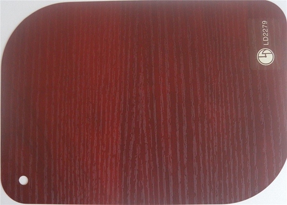 Möbel-PVC-Membran-Film-hölzerne Entwurfs-Dekoration 0.3mm 0.4mm