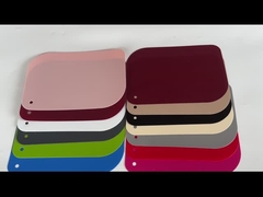 Hochglänzende hellgraue PVC-Schrankenfolie zum Vakuum-Membran-Pressen